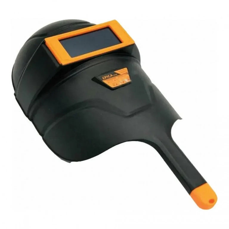 Μάσκα Ηλεκτροκόλλησης Χειρός Οπτικού Πεδίου 10.8x5 εκ. Μαύρη Epica Star EP-60384