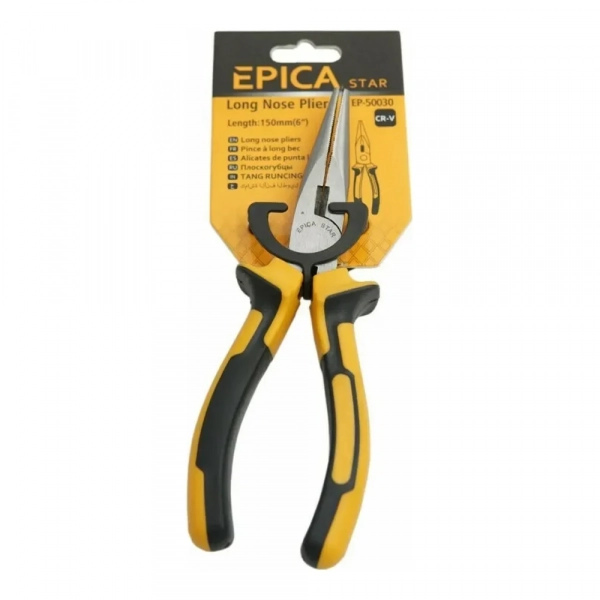 Πένσα Με Μακριά Μύτη (Μυτοτσίμπιδο) CRV 150 mm Epica Star EP-50030