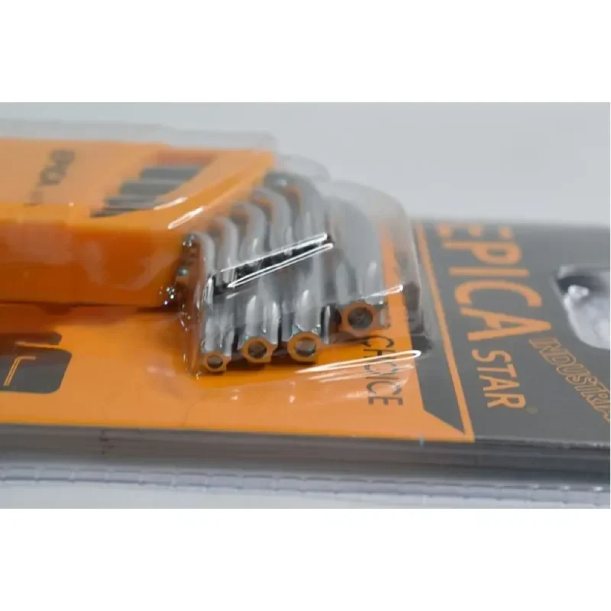 Κλειδιά TORX με τρύπα CRV σε σχήμα L σετ 9τμχ Epica Star EP-50346