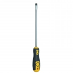 Κατσαβίδι CRV ίσιο 8x200mm με λαβή καουτσούκ Epica Star EP-60228