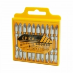 Μύτες για κατσαβίδι μαγνητικές CRV PH2x65mm σετ 10τμχ Epica Star EP-50549