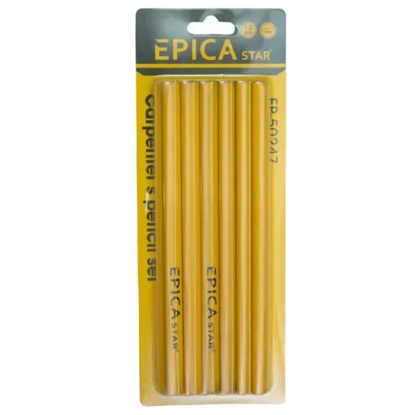 Μολύβια ξύλινα σετ 12τεμαχίων Epica Star EP-50247