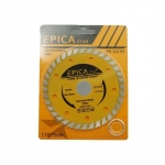 Δίσκος κοπής (πριονολάμα) turbo διαμαντέ 115x7x22.2mm Epica Star EP-10199 - Image 2