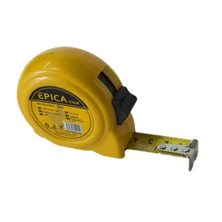 Μετροταινία (Μέτρο) 3m x 19mm Με Αυτόματη Επαναφορά Epica Star EP-30322