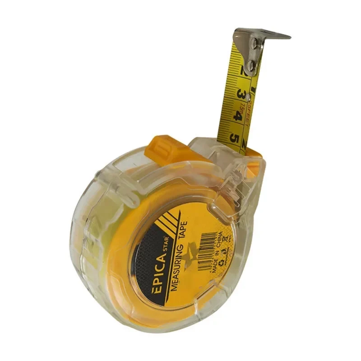 Μετροταινία (Μέτρο) 5m x 25mm Με Αυτόματη Επαναφορά Epica Star EP-30517