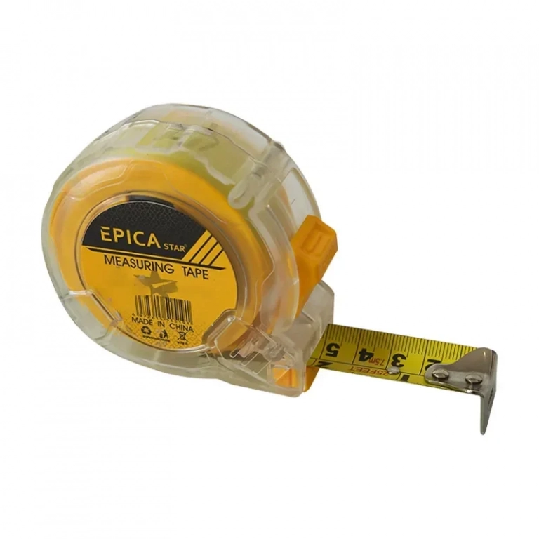Μετροταινία (Μέτρο) 10m x 25mm Με Αυτόματη Επαναφορά Epica Star EP-30519