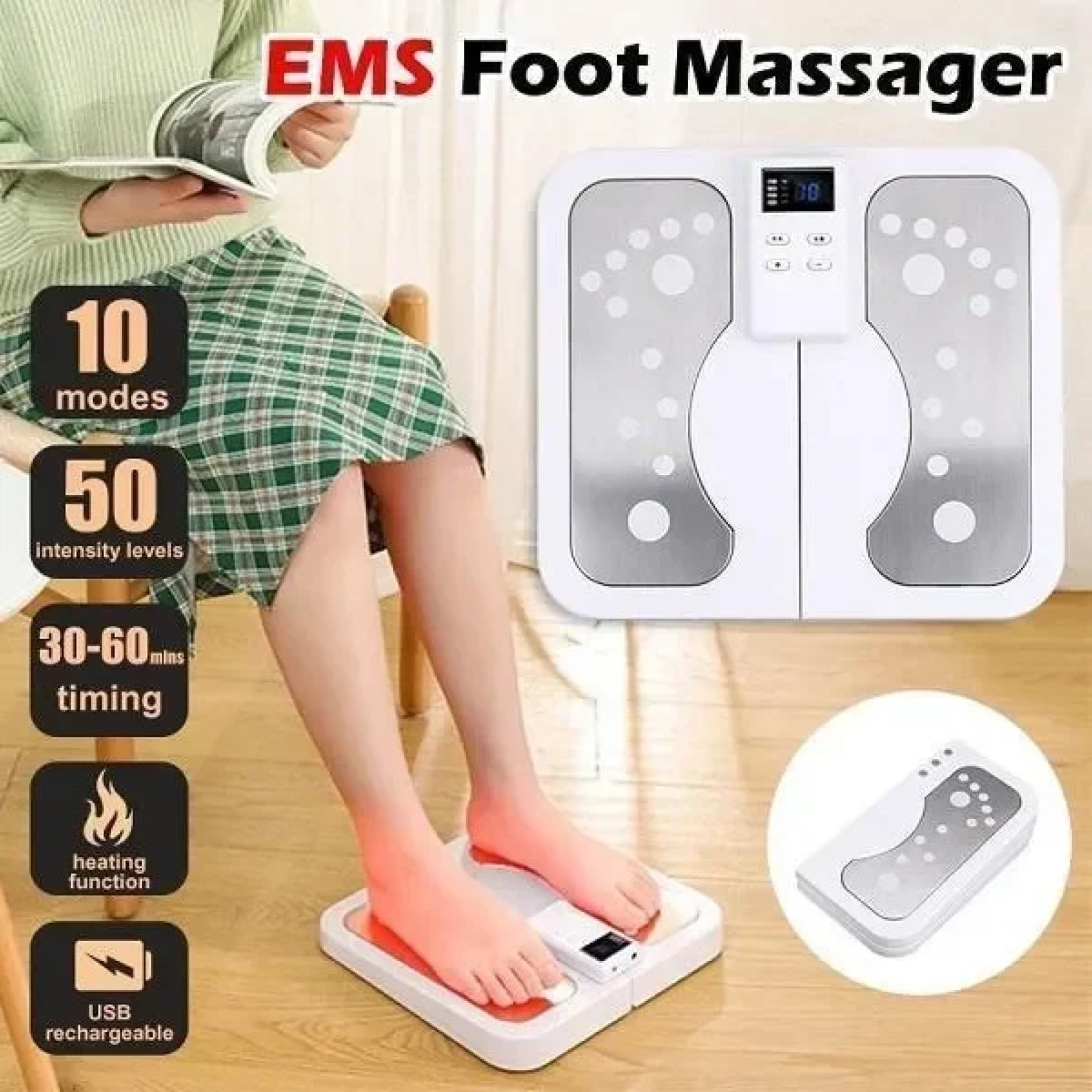 Intelligence Foot Massager 30*27.3cm White OEM