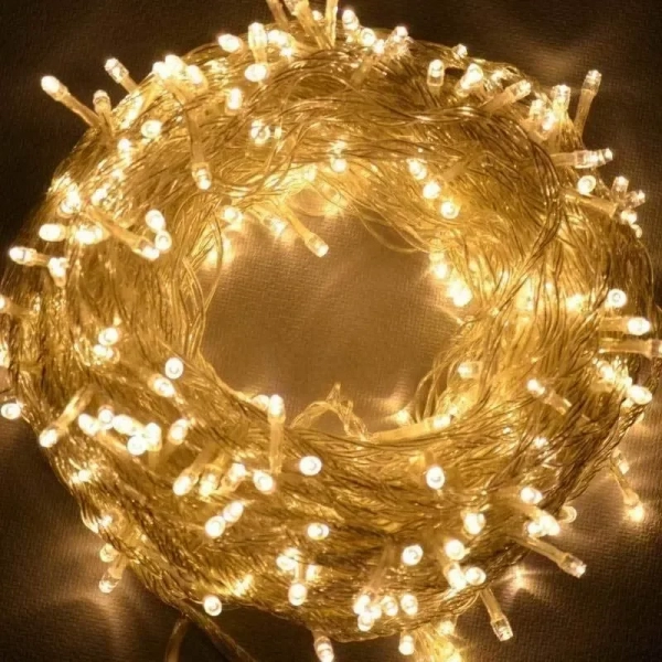 Χριστουγεννιάτικα Λαμπάκια 100 Led Θερμό Λευκό