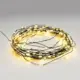 100 Λαμπάκια LED Θερμό Λευκό 3mm με Προγράμματα , Σειρά, Μαύρο Καλώδιο Ρεύματος 13m