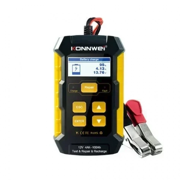 Ελεγκτής Μπαταριών Αυτοκινήτου 12V Konnwei KW510