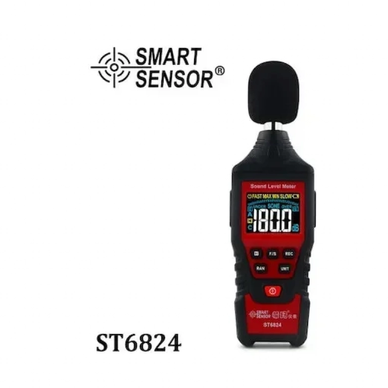 Ψηφιακός Μετρητής Ήχου SMART SENSOR ST6824