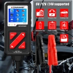 Konnwei Ελεγκτής Ανάλυσης Μπαταριών KW710 Ψηφιακό Battery Tester με Κροκοδειλάκια