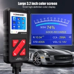 Konnwei Ελεγκτής Ανάλυσης Μπαταριών KW710 Ψηφιακό Battery Tester με Κροκοδειλάκια