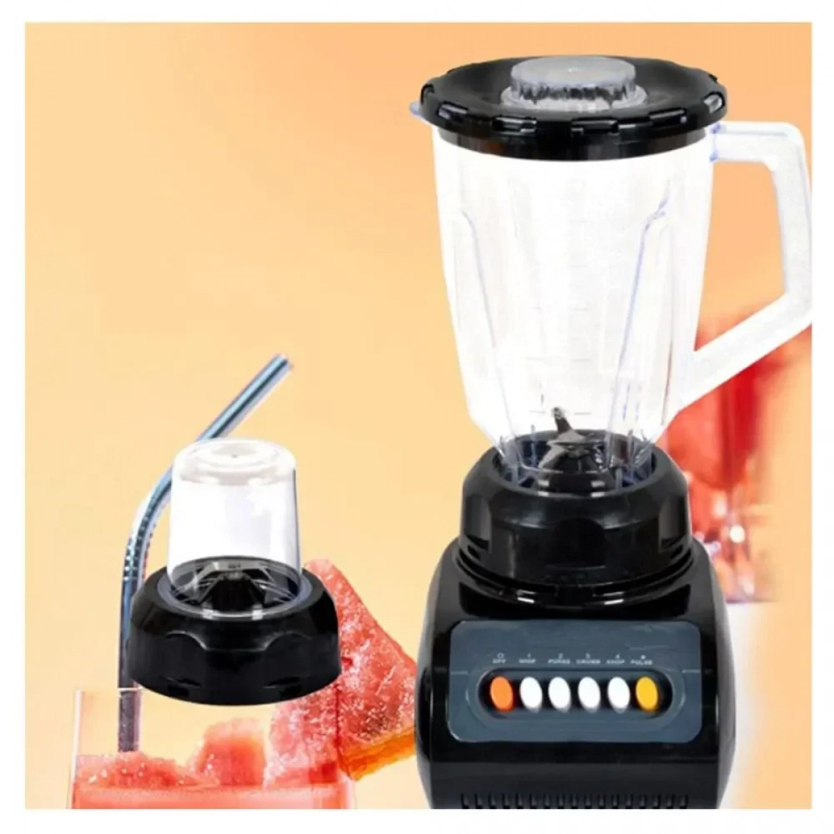 Andowl Blender Για Smoothies Υψηλής Αντοχής 1.5L Q-PB1 Μαύρο - Photo5
