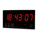 Aria Trade Ρολόι Τοίχου JH-4622 Πλαστικό 45x21cm