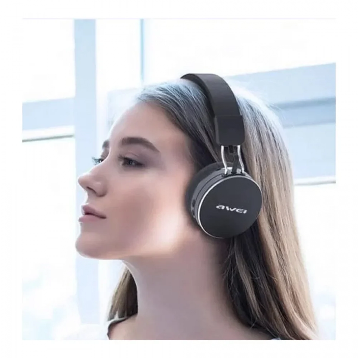 Ασύρματα και ενσύρματα ακουστικά On-Ear stereo με Bluetooth και μικρόφωνο Awei A790BL