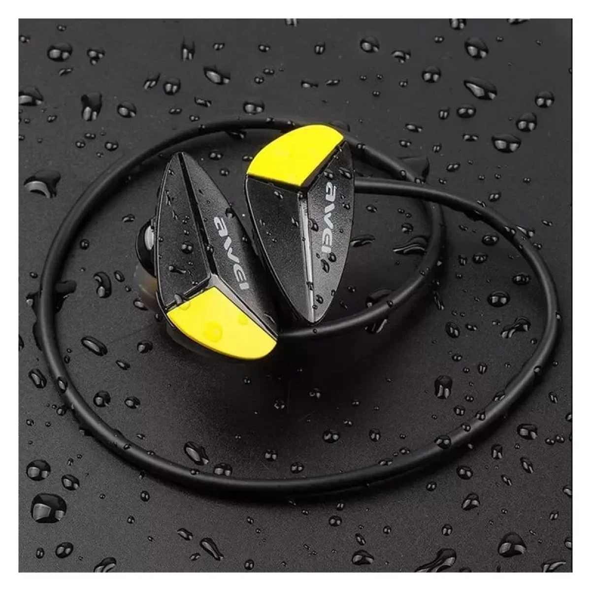 Awei A887BL In-ear Bluetooth Handsfree Μαύρο