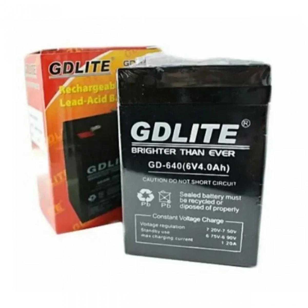 Μπαταρία Μολύβδου 6V 4.0Ah GDLITING GD-645