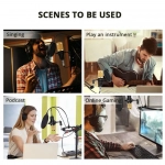 Επαγγελματικό Πυκνωτικό Μικρόφωνο Studio BM-700 με POP Filter και Βάση Βραχίονας