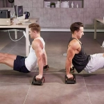 Εργαλείο Εκγύμνασης για Κοιλιακούς και Push Ups με Τροχούς-Wheel Rollers - Image 5
