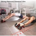 Εργαλείο Εκγύμνασης για Κοιλιακούς και Push Ups με Τροχούς-Wheel Rollers