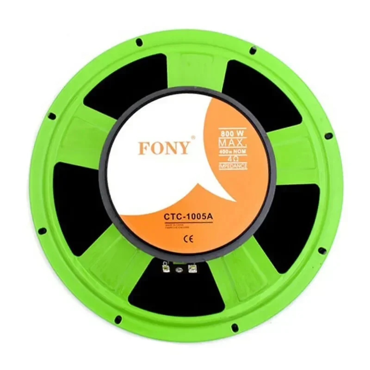 Ηχείο Αυτοκινήτου Midrange 10'' 25cm 800W Fony CTC-1005A - Μαύρο/Πράσινο