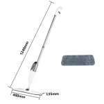 Φορητή Σφουγγαρίστρα Ψεκασμού 360° με Πετσετάκια Μικροϊνών Andowl Q-TB31 - Λευκό - Image 2