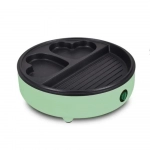 Haeger HG-501G Ηλεκτρική Ψησταριά 600W Πράσινη - Photo3