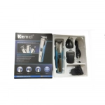 Kemei Επαναφορτιζόμενη Κουρευτική Μηχανή Χρυσή KM-1412 - Photo3