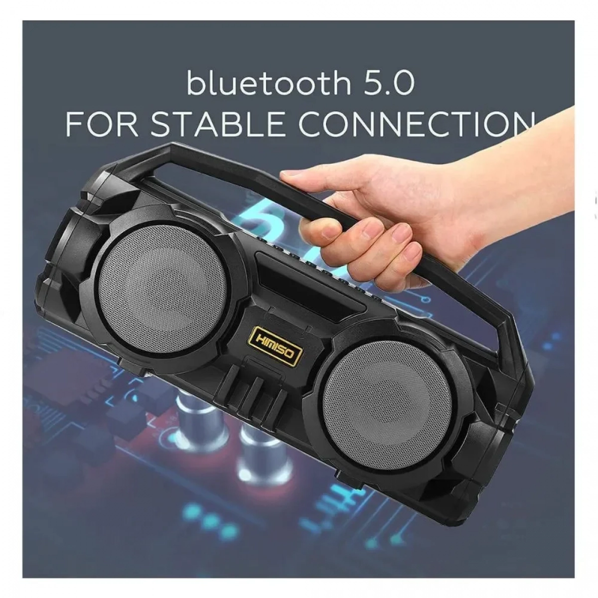 KM-S1 Φορητό Ηχείο Bluetooth 20W Με USB Και WIFI - Ασύρματο - Photo3
