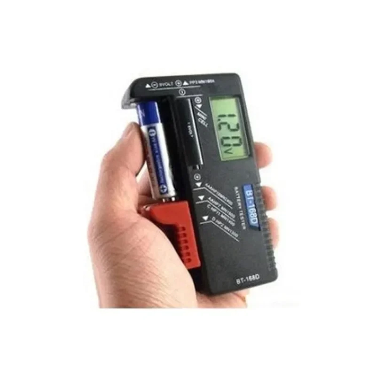 Ψηφιακός μετρητής μπαταρίας 1.5V και 9V με οθόνη BT-168D