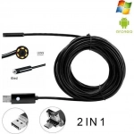 Ενδοσκοπική Κάμερα Αδιάβροχη 5m με 6 LED Android AN99