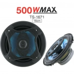 Ηχεία αυτοκινήτων 500 Watt 16cm 6" ιντσών TP–1671, - 2τμχ