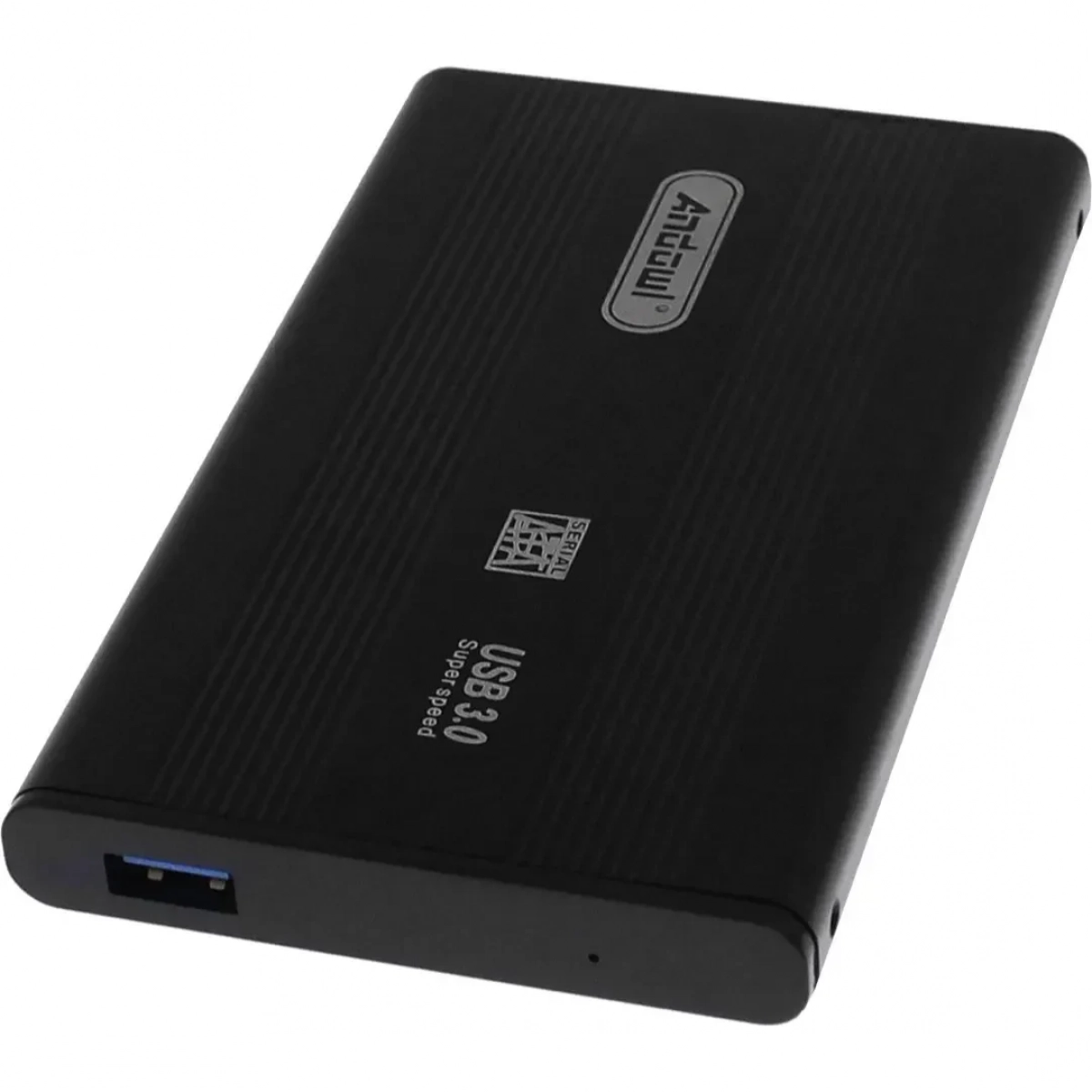 Θήκη εξωτερικού σκληρού δίσκου SATA HDD USB 3.0 2.5" μαύρη QY-S3.0 Andowl