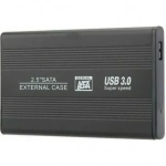 Θήκη εξωτερικού σκληρού δίσκου SATA HDD USB 3.0 2.5" μαύρη QY-S3.0 Andowl - Image 2
