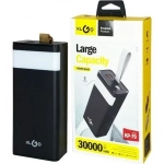KLGO Power Bank KP-79 30000mAh Μαύρο