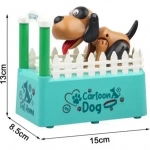 Κουμπαράς Παιχνίδι Πεινασμένο Σκυλάκι Piggy Bank Game Hungry Cartoon Dog Delight Pet Home Blue Material ABS (oem) Πλαστικό - Image 2