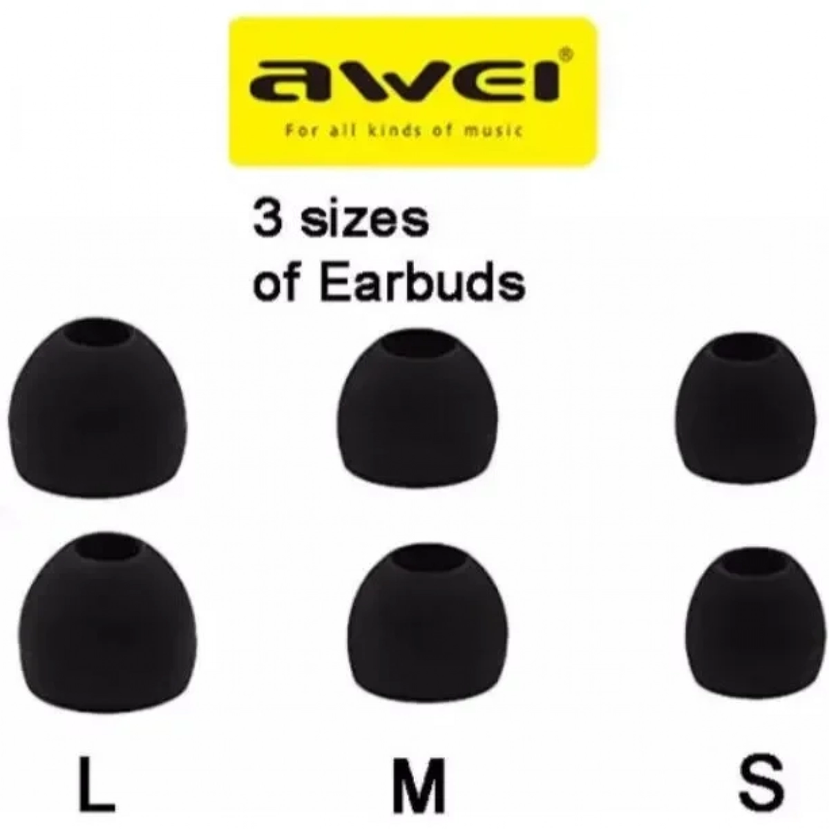 Awei PC-6 Handsfree Ακουστικά Black