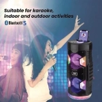 Φορητό ηχείο Bluetooth Super Bass για Καραόκε εσωτερικού και εξωτερικού χώρου με USB/TF/LED Light/FM SOONBOX S4406