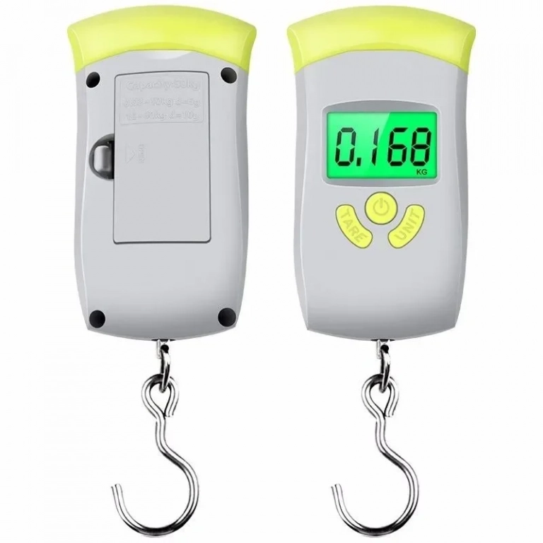 Φορητή ψηφιακή ζυγαριά χειραποσκευών 50kg με LCD τύπου κλίμακα AJY-16