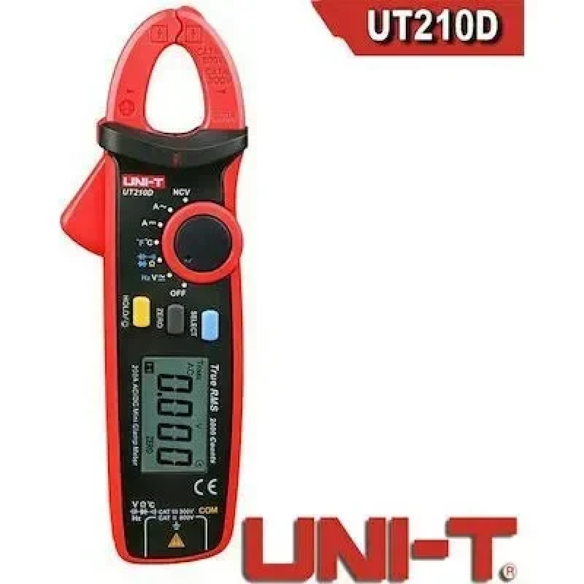 Αμπεροτσιμπίδα True RMS ψηφιακή autorange 200A AC/DC UNIT-T UT210D