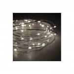 100 Λαμπάκια LED Ψυχρό Λευκό , Σειρά, Μπαταρίας 100cm TnS