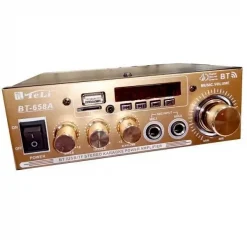 Ενισχυτής Audio Teli BT-658A ,Karaoke, Radio, Bluetooth, Usb ,TF card, 30W με remote control