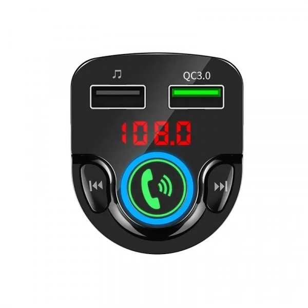 Ασύρματο Bluetooth, MP3, FM Transmitter Αυτοκινήτου 3,1A και Φορτιστής USB G-32