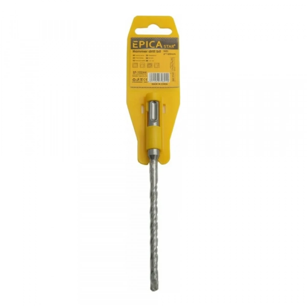 Κεφαλή Τρυπανιού 6x160 mm Mε SDS Plus Στέλεχος Για Δομικά Υλικά Epica Star EP-10244