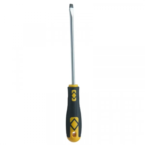 Κατσαβίδι CRV ίσιο 6x100mm με λαβή καουτσούκ Epica Star EP-60224