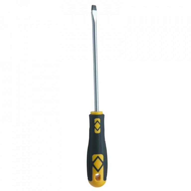 Κατσαβίδι CRV ίσιο 6x100mm με λαβή καουτσούκ Epica Star EP-60224