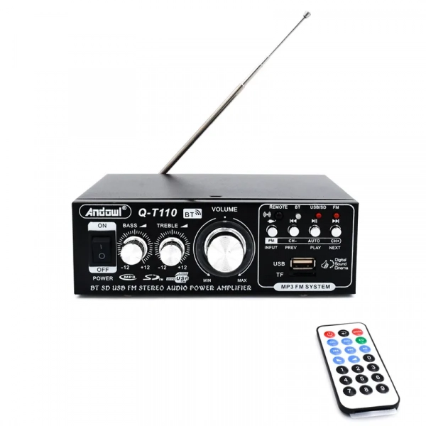 Andowl Τελικός Ενισχυτής Hi-Fi Stereo Q-T110 Μαύρος