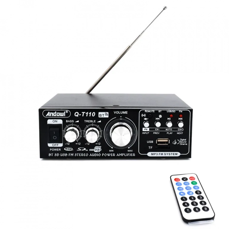 Andowl Τελικός Ενισχυτής Hi-Fi Stereo Q-T110 Μαύρος