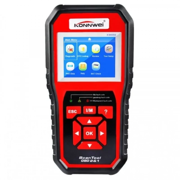 Konnwei KW850 Διαγνωστικό Αυτοκινήτου Ψηφιακό OBD 2 με Καλώδιο Συμβατό με Android